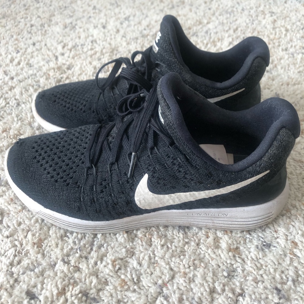 Black Nike Lunarepic Flyknit2 Shoes